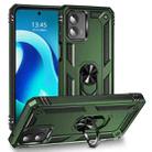 For Motorola Moto G 5G 2023 Shockproof TPU + PC Phone Case with Holder(Army Green) - 1
