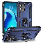 For Motorola Moto G 5G 2023 Shockproof TPU + PC Phone Case with Holder(Blue) - 1