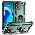 For Motorola Moto G 5G 2023 Shockproof TPU + PC Phone Case with Holder(Dark Green) - 1