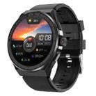 BM01 1.45 inch Silicone Band IP68 Waterproof Smart Watch Support Bluetooth Call / NFC(Black) - 1