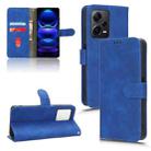 For Xiaomi Redmi Note 12 Pro+ 5G Skin Feel Magnetic Flip Leather Phone Case(Blue) - 1