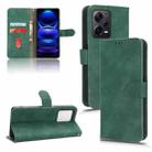 For Xiaomi Redmi Note 12 Pro+ 5G Skin Feel Magnetic Flip Leather Phone Case(Green) - 1