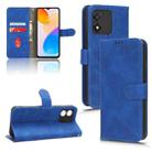 For Honor X5 Skin Feel Magnetic Flip Leather Phone Case(Blue) - 1