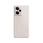 For Xiaomi Redmi Note 12 5G Global Imitation Liquid Silicone Phone Case(White) - 1
