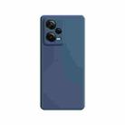 For Xiaomi Redmi Note 12 5G Global Imitation Liquid Silicone Phone Case(Blue) - 1