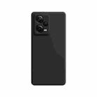 For Xiaomi Redmi Note 12 5G Global Imitation Liquid Silicone Phone Case(Black) - 1