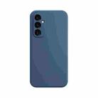 For Samsung Galaxy A14 5G Imitation Liquid Silicone Phone Case(Blue) - 1