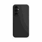 For Samsung Galaxy A14 5G Imitation Liquid Silicone Phone Case(Black) - 1