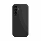 For Samsung Galaxy A54 5G Imitation Liquid Silicone Phone Case(Black) - 1