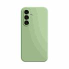 For Samsung Galaxy A54 5G Imitation Liquid Silicone Phone Case(Matcha Green) - 1