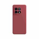 For OnePlus 11 Imitation Liquid Silicone Phone Case(Red) - 1