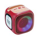 T&G TG359 Portable Outdoor LED Wireless Bluetooth Speaker(Red) - 1