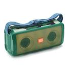 T&G TG345 Portable Outdoor Color LED Wireless Bluetooth Speaker(Green) - 1