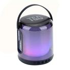 T&G TG376 360 Degree Full Screen LED Light RGB Multicolor Wireless Bluetooth Speaker Subwoofer(Black) - 1