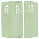 For OnePlus 8 Pro Pure Color Liquid Silicone Shockproof Full Coverage Case(Green) - 1