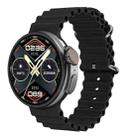 K9 Ultra Pro 1.39 inch Silicone Band IP67 Waterproof Smart Watch Support Bluetooth Call / NFC(Black) - 1