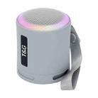 T&G TG373 Outdoor Portable LED Light RGB Multicolor Wireless Bluetooth Speaker Subwoofer(Grey) - 1