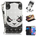 For Galaxy A11 & M11 3D Colored Drawing Horizontal Flip Leather Case with Holder & Card Slot & Wallet & Lanyard(Angry Bear) - 1