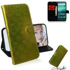 For Nokia 1.3 Solid Color Colorful Magnetic Buckle Horizontal Flip PU Leather Case with Holder & Card Slots & Wallet & Lanyard(Gold) - 1