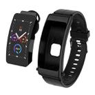 K50 1.08 inch Silicone Band Earphone Detachable IP67 Waterproof Smart Watch Support Bluetooth Call(Black) - 1