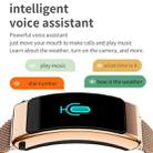 K50 1.08 inch Leather Band Earphone Detachable IP67 Waterproof Smart Watch Support Bluetooth Call(Brown) - 12