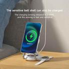 N21 15W 3 in 1 Transparent Magnetic Wireless Charger(Blue) - 3