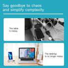 N21 15W 3 in 1 Transparent Magnetic Wireless Charger(Blue) - 7