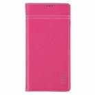 For Samsung Galaxy S23 Ultra 5G GEBEI Top-grain Horizontal Flip Leather Phone Case(Rose Red) - 2