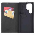 For Samsung Galaxy S23 Ultra 5G GEBEI Top-grain Horizontal Flip Leather Phone Case(Black) - 4