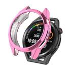 For Huawei Watch GT 3 SE Electroplating Half-pack Watch Protective Case(Pink) - 1