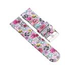 For Garmin Fenix 5X (26mm) / Fenix3 / Fenix3 HR Silicone Watch Band(Colorful Flowers) - 1