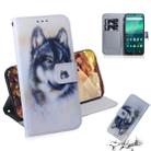 For Nokia 1.3 Colored Drawing Horizontal Flip Leather Case with Holder & Card Slot & Wallet(White Wolf) - 1