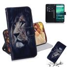 For Nokia 1.3 Colored Drawing Horizontal Flip Leather Case with Holder & Card Slot & Wallet(Lion) - 1