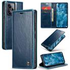 For Xiaomi Redmi Note 12 Pro 5G / Poco X5 Pro CaseMe 003 Crazy Horse Texture Leather Phone Case(Blue) - 1