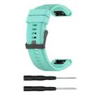 For Garmin Fenix 5X (26mm) Fenix3 / Fenix3 HR Silicone Watch Band(Mint Green) - 1