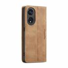 For OPPO Reno8 T 5G CaseMe 013 Multifunctional Horizontal Flip Leather Phone Case(Brown) - 3