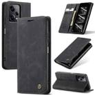 For Xiaomi Redmi Note 12 Pro 5G / Poco X5 Pro CaseMe 013 Multifunctional Horizontal Flip Leather Phone Case(Black) - 1