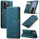 For Xiaomi Redmi Note 12 Pro+ 5G CaseMe 013 Multifunctional Horizontal Flip Leather Phone Case(Blue) - 1