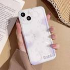 For iPhone 14 Electroplated Keys Space TPU Phone Case(Five Rabbits) - 1