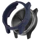 For Garmin Vivomove Trend Armor Hollow Watch Protective Case(Midnight Blue) - 1