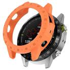 For Garmin MARQ 2 Armor Hollow Watch Protective Case(Orange) - 1