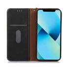 For Sony Xperia 1 V KHAZNEH Nappa Top Layer Cowhide Leather Phone Case(Black) - 4