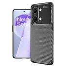 For OnePlus Ace 2V Carbon Fiber Texture Shockproof TPU Phone Case(Black) - 1