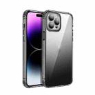 For iPhone 14 Pro TPU + Acrylic Ice Shield Series Protective Phone Case(Grey) - 1