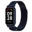 For Redmi Band 2 2 in 1 Milan Metal Watch Band(Ink Blue) - 1