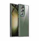 For Samsung Galaxy S23 Ultra 5G TPU + Acrylic Ice Shield Series Protective Phone Case(Green) - 1