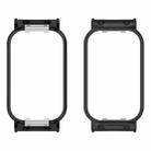 For Redmi Band 2 Metal Frame Watch Protective Case(Black) - 1