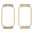 For Redmi Band 2 Metal Frame Watch Protective Case(Rose Gold) - 1