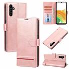 For Samsung Galaxy A34 5G Classic Wallet Flip Leather Phone Case(Pink) - 1