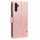 For Samsung Galaxy A34 5G Classic Wallet Flip Leather Phone Case(Pink) - 3